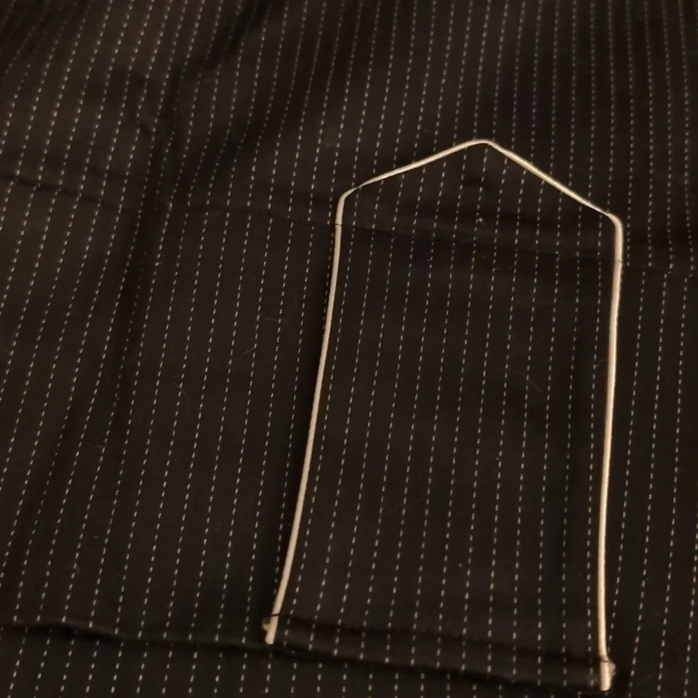 3/$15 RamPage Stripes Black and White Pencil Skirt Junior Size 13 Small